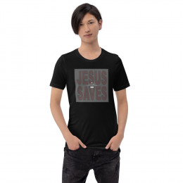 Jesus Saves - Fashion fit Unisex t-shirt